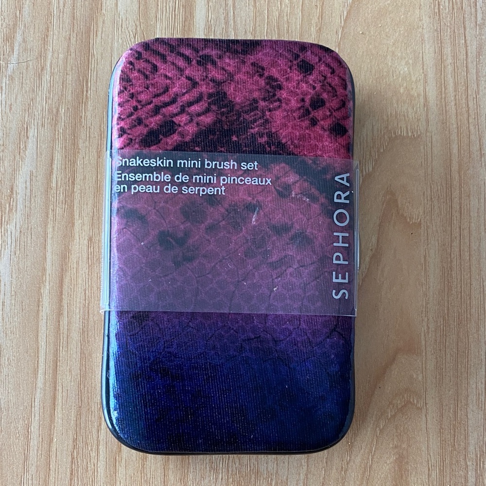 Sephora Snakeskin Mini Brush Set
